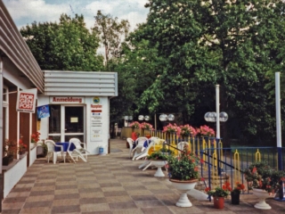 Rezeption Campingplatz 1998
